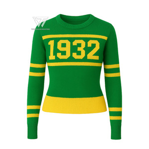 Ropa de la Hermandad griega Chi Eta Phi lista para enviar suéter de cuello redondo cárdigan universitario - Product Image 1