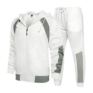 2025 Survêtements pour hommes fabriqués en coton polaire jogging costume pour adulte avec taille personnalisée - Product Image 1