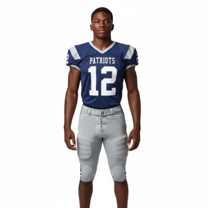 Jersey de Fútbol Americano Unisex Más Vendido en 2026, Uniformes Personalizados para Adultos, Nombre del Equipo, Número, Pantalones Cortos, Antibacterianos, de Secado Rápido - Product Image 3