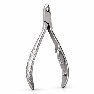 Stainless Steel Curved <b>Cuticle</b> Nipper Professional Nail <b>Trimmer</b> Precision Manicure Pedicure Tool OEM Custom Logo - Product Image 1