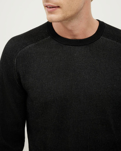 เสื้อสเวตเชิ้ตผ้าถักน้ำหนักเบา ระบายอากาศได้ดี สำหรับผู้ชาย ดีไซน์ทันสมัย ทรงพอดีตัว คอกลม สวมใส่สบาย - Product Image 2