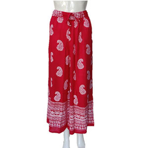 เรยอนพิมพ์ชุดลําลอง Palazzo มีหลายขนาดสําหรับผู้หญิงและเด็กผู้หญิงกางเกงโยคะกางเกงติดตาม - Product Image 1