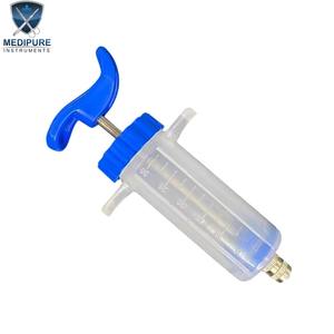 Jeringa Veterinaria Ajustable, Jeringa Veterinaria de Plástico Reutilizable de 30 ml y 50 ml, Jeringa Inyectora para Uso Oral - Product Image 6