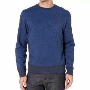 Sweat-shirts basiques en molleton 100% coton, personnalisés, à manches longues, col rond uni, coupe oversize, avec logo brodé et imprimé de haute qualité 2026 - Product Image 5