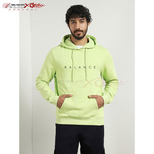 Sudadera con capucha de moda para hombre de Basics con estampado Allover y capucha con cordón para estilo moderno Basics Sudadera con capucha para hombre con manga completa - Product Image 3