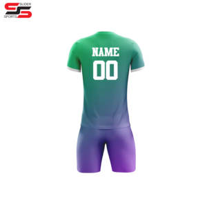Nuevo 2025 personalizado marca fútbol Jersey calidad OEM fútbol Jersey hombres fútbol uniforme conjunto para el equipo - Product Image 4