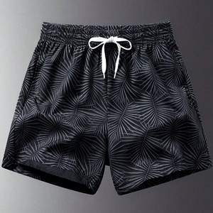 Pantalones Cortos de Estilo Urbano para Hombre, Unisex, Más Vendidos, Diseño Sólido, 100% Poliéster, Ecológicos, Antiarrugas, Transpirables, Servicio OEM - Product Image 1