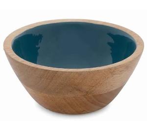 Axiom-cuenco de madera para ensalada y fruta, cuenco esmaltado con acabado de fruta para cocina, acentos para el hogar - Product Image 4