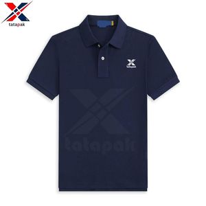 Logo personnalisé design tricoté polyester coton brodé polo pour hommes t-shirts de sport vente en gros prix direct - Product Image 6