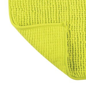 Tapis de bain en microfibre MSV « Chenille » vert, 40 x 60 cm - Product Image 4