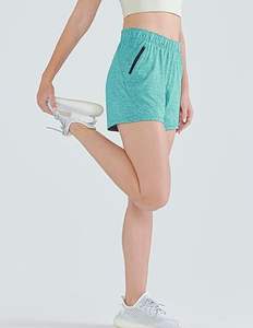 Women's High-Waisted Biker Shorts with <b>Tummy</b> <b>Control</b> Spandex Gym Workout Yoga Athletic Shorts Breathable Hot Pattern Pockets - Product Image 3