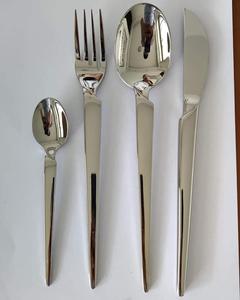 ช้อนทองเหลืองสำหรับใช้ในครัวตักน้ำตาลช้อนตักชามีดส้อมเครื่องใช้บนโต๊ะอาหารช้อนสแตนเลส - Product Image 5