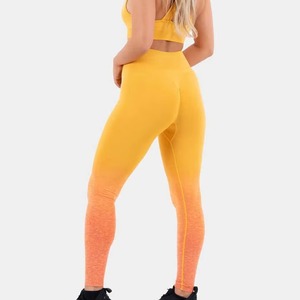 Leggings de Cintura Alta Súper Suaves con Estampado Delgado para Mujer, Leggings de Yoga Personalizados de Múltiples Colores para Gimnasio y Fitness, en Cantidad al por Mayor - Product Image 3