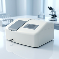 Spectrophotomètre UV-Vis de laboratoire BRT-5200UV avec monochromateur C-T, calibrage automatique de la longueur d'onde, compatible avec les cuvettes multi-tailles, photomètre