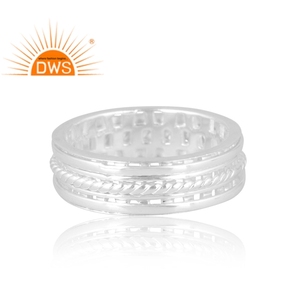 Anillo de Plata de Ley 925 de Último Diseño, Joyería Personalizada para Mujer, Regalo para Ella, Fabricante de Joyería Fina - Product Image 3