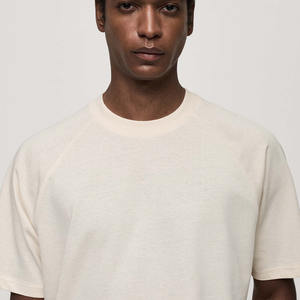 Custom Logo Men's Long Sleeve <b>T</b>-<b>Shirt</b> High Quality 100% Cotton Casual Style Oversized Fit for Spring - Product Image 4