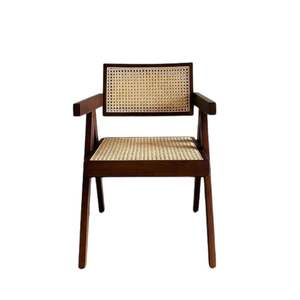 Chaises de jardin en teck et rotin, design moderne et élégant, qualité d'usine. - Product Image 4