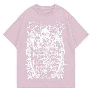 T-shirts en coton de haute qualité, cool, pour les jeunes, vente en gros, design personnalisé, impression sérigraphique, coton, toile, séchage rapide, respirant, impression sérigraphique - Product Image 1