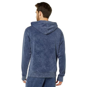 Sweat à capuche lavé à l'acide personnalisé plaine lavé à l'acide sweat à capuche lourd hommes en gros lavage à l'acide pullover sweats à capuche - Product Image 2