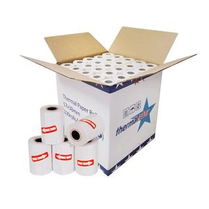 กระดาษความร้อนม้วนกระดาษใบเสร็จลงทะเบียนเงินสดขนาด80x80มม. 57x40มม. - Product Image 4