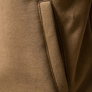 <b>Top</b> Premium Quality Men's 100% Cotton Drawstring Pullover Hooded <b>Thermal</b> Winter Season OEM Solid Pocket Hoodies Customized Logo - Product Image 5