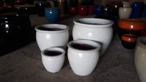 [Leo Nguyen Le] - Wholesale outdoor garden indoor desktop glazed <b>ceramic</b> planter <b>flower</b> <b>pots</b> &amp planters - Product Image 5