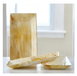 Bandeja de Servir de Cuerno de Búfalo Natural de Alta Calidad, la Más Vendida, con Diseño Innovador, Bandeja de Almacenamiento de Cuerno a Precio Económico - Product Image 6