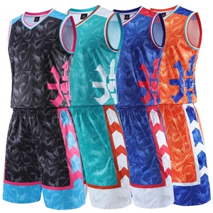 Short de basket-ball imprimé en 3D Bsci Nouvel uniforme de basket-ball d'été pour hommes Maillot de basket-ball personnalisé - Product Image 3