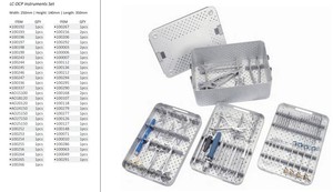 Ensemble d'instruments orthopédiques vétérinaires LC-DCP 1.5/2.0/2.4/2.7/3.5 mm en acier inoxydable pour chat/chien/lapin, chirurgie manuelle, classe II CE - Product Image 2