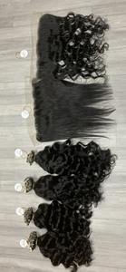 Extensiones de Cabello Natural Remy Virgen de Alta Calidad, 100% Humano, Doble Trama, Cutícula Alineada, con Cinta Adhesiva, Estilo Ondulado Natural, Grado Superior - Product Image 4