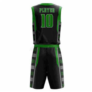 Último estilo Uniforme de baloncesto Bajo MOQ Diseña tu propio uniforme de baloncesto Ropa de equipo deportivo para venta en línea - Product Image 3