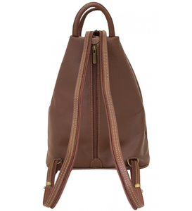 Unisex Handcrafted Casual Backpack Custom Logo Genuine Full Grain Soft <b>Leather</b> Durable <b>Laptop</b> <b>Case</b> for Men & Women's RuckSack - Product Image 4