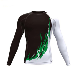 Compression Wear Printed MMA <b>Rash</b> <b>Guard</b> for Boxing Karate Taekwondo & Jiu Jitsu Gi Customizable OEM Service Wholesale Price - Product Image 5