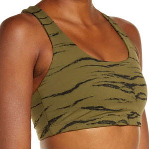 Soutien-gorge de sport de yoga à soutien élevé pour femmes Col rond Spandex/Nylon Tissu Léger Respirant Personnalisable Couleurs/Logos - Product Image 4