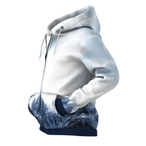 Sweat à capuche zippé pour homme 100% coton, confortable, décontracté, streetwear, respirant, manches longues, automne, usage quotidien, confort, polyvalent, actif - Product Image 2