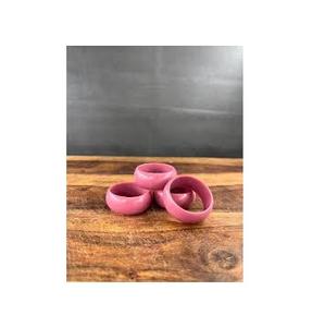 ห่วงรัดผ้าเช็ดปากทำจากไม้เก๋ไก๋ในสไตล์อเมริกันผิวสำเร็จคุณภาพระดับพรีเมียมเป็นมิตรกับสิ่งแวดล้อมสำหรับใช้ตกแต่งในงานเลี้ยงอาหารที่บ้าน - Product Image 1