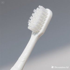 Brosse à dents blanche minimaliste à poils doux, poignée ergonomique avec design en relief pour des soins bucco-dentaires doux 50 boîtes - Product Image 1
