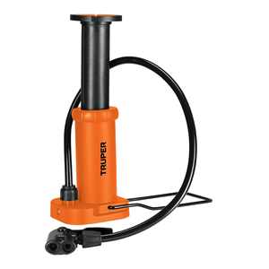 Pompe à air à pied Truper 60 Psi avec double tête pour voitures et motos, gonfleur de pneus portable avec garantie de 10 ans, modèle 101667 - Product Image 4