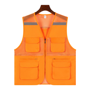 Thin Mesh Sleeveless Vest Multi-Pockets for Men Outdoor Sports Jackets for <b>Camping</b> Fishing Casual Work Size T-<b>Shirts</b> Plus Size - Product Image 3