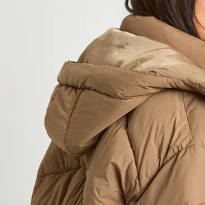 Veste matelassée à fermeture éclair pour femme, chaude, design personnalisé, rembourrage personnalisé, logo personnalisé, veste matelassée 2026, prix d'usine, vêtements décontractés, veste matelassée épaisse - Product Image 6