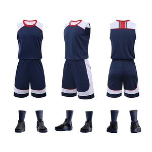Ensembles de maillots de basket-ball unisexe uniforme de basket-ball vêtements maillots respirants chemises sans manches uniformes de qualité supérieure - Product Image 3