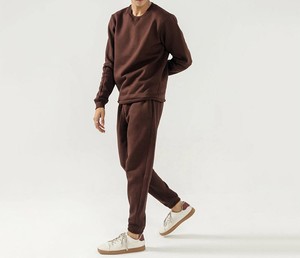 2024 nuevo diseño hecho a medida para hombre, chándal de manga larga para Fitness, ropa de invierno, estilo deportivo, Color sólido, temporada de otoño, OEM ODM - Product Image 3