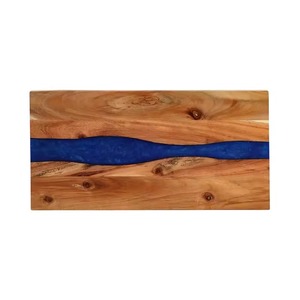 Résine époxy et bois Art plateau à découper ustensiles de cuisine planches à découper pour fruits viande fromage pain plateau conseil pour l'approvisionnement mondial - Product Image 2