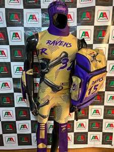 Maillot de football américain, maillot de supporter, broderie par sublimation, grande taille, uniforme de fan, photos réelles, usine du Pakistan - Product Image 4