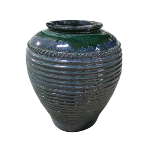 Le fournisseur de grands pots en céramique extérieurs et intérieurs offre des décorations de Noël et du Nouvel An émaillées bon marché qui produisent de grandes quantités - Product Image 1