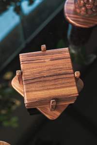 Fabricante de Mini Posavasos de Madera |   Posavasos de Madera Natural, Suministro de Fábrica al por Mayor - Product Image 3