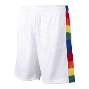 กางเกงบาสเก็ตบอลคุณภาพสูงแบบสั่งทำได้สำหรับทุกเพศ ผลิตจากโพลีเอสเตอร์ 100% ป้องกันแบคทีเรีย ระบายอากาศได้ดี แห้งเร็ว ชุดกีฬา สีและโลโก้สามารถปรับแต่งได้ - Product Image 3