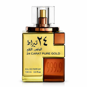 Perfume Unisex Eau de Parfum en Spray de 24 Quilates de Oro Puro, 100 ml, Aroma Amaderado de Larga Duración - Product Image 1