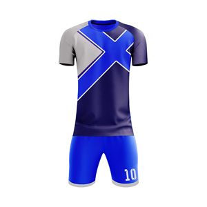 Uniforme de fútbol OEM de alta calidad para hombres 100% poliéster Nuevo diseño personalizado y logotipos Sportwear Equipo conjunto completo - Product Image 5