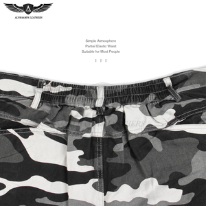 Shorts cargo décontractés en coton pour hommes, vêtements de rue 2025, fabrication artisanale, matière douce au toucher, avec plusieurs poches - Product Image 2